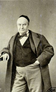Retrato de Charles Augustin Sainte Beuve (1804 - 1869) (Sainte-Beuve), escritor, jornalista e crítico literário. de French Photographer