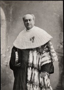 Retrato de Charles Mazeau, (1825-1905), juiz e político francês. de French Photographer