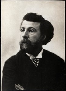 Retrato de Edouard Pailleron (1834-1899), poeta e dramaturgo francês. de French Photographer