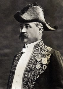 Retrato de Emile Faguet (1847-1916), crítico literário, historiador literário e ensaísta francês. de French Photographer