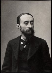 Retrato de Fernand Cormon (1845-1924), pintor francês. de French Photographer