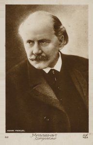 Retrato de Jules Massenet de French Photographer
