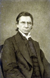 Retrato de Maximilian Emile Littré (1801 - 1881) em 1869 de French Photographer