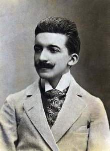 Retrato de Pierre Louis dit Louys (1870-1925), escritor francês. de French Photographer