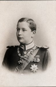 Retrato do Príncipe Eitel Frederico da Prússia (1883-1942). de French Photographer