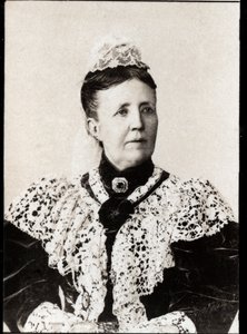 Retrato de Sophia de Nassau (1836-1913), rainha consorte da Suécia e Noruega. de French Photographer
