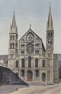 Reims, Igreja de St. Remi, Fachada O de French Photographer