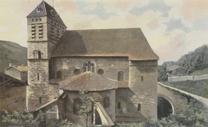 Saint-Chef, Igreja, Cote de Labside de French Photographer