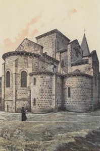 Saint-Desire, Igreja, lado do labside de French Photographer