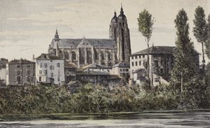 Saint-Nicolas-de-Port, Igreja, Fachada Lateral N de French Photographer