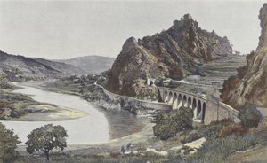 Saint-Paul-en-Cornillon, Vista da rocha de Cornillon de French Photographer