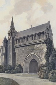 Sainte-Radegonde, Restos de Labbaye de Marmoutier de French Photographer