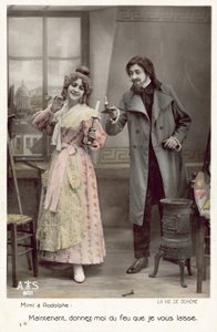 Cena de La Vie De Boheme (foto a cores) de French Photographer
