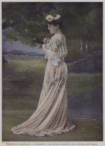 Suzanne Despres como Mademoiselle Richter em LEsbroufe (foto colorida)