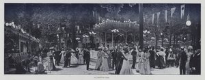 O Jardin de Paris (foto a p/b) de French Photographer