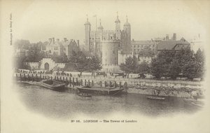 A, torre londres, e, a, rio thames de French Photographer
