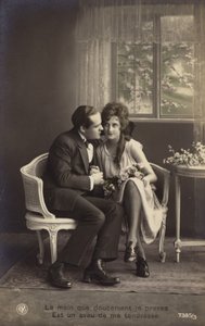 A mão que eu gentilmente pressiono é uma confissão do meu amor de French Photographer
