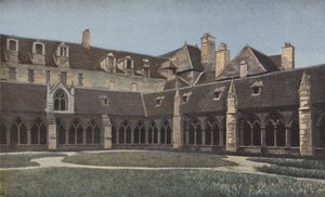 Treguier, Cloitre, Vista Interior de French Photographer