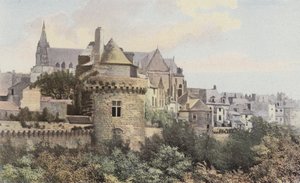 Válvulas, antigas fortificações, torre de connetable de French Photographer
