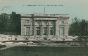 Versalhes, Palácio do Petit Trianon. Postal enviado em 1913. de French Photographer