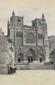 Viena, igreja, de, st., Maurice, fachada, ó de French Photographer