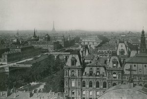 Vista das Sete Pontes tiradas de St. Gervais, Seven Bridges (fotogravação) de French Photographer