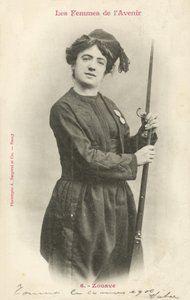 Zouave, Mulher do Futuro de French Photographer