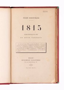 "1815", de Jules Esdouhard de French School