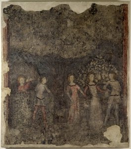 Em Carole, c.1380-90 de French School