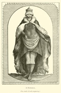 A Hottentot (gravura) de French School