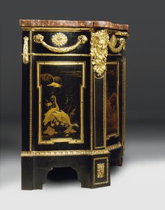 Uma cômoda Louis XV tardia, c.1763-70 de French School