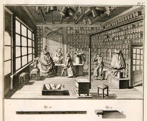 Um atelier de mateiro, da 