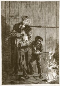 A petroleuse, abril de 1871, ilustração de Cassells História da guerra entre a França e a Alemanha, 1870-1871 de French School