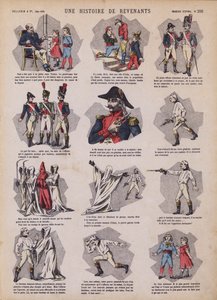 Uma história de fantasmas (cor litho) de French School