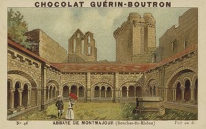 Abadia de Montmajour, Bouches-du-Rhone de French School