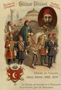 Abdul Hamid II, Sultão do Império Otomano de French School