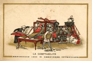 Contabilidade (chromolitho) de French School