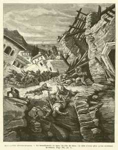 Notícias Geográficas (gravura) de French School