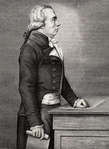 Adrien Marie Legendre, de "História da Revolução Francesa" por Louis Blanc (1811-82) de French School