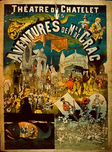 Aventuras do Sr. De Crac - cartaz de circo francês