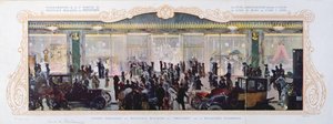 Anúncio para a abertura de novos edifícios na loja de departamentos parisiense Printemps, 1910 de French School