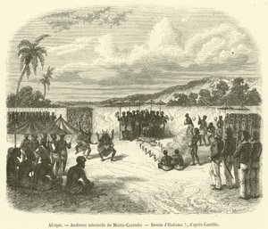 África, Muata-Cazembe Sessão formal (gravura) de French School