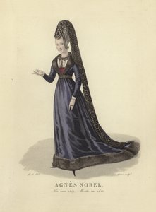Agnes Sorel, amante do rei Carlos VII da França