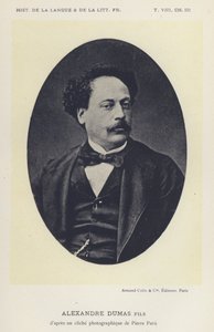Alexandre Dumas fils (litho) de French School