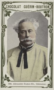 Alexandre Dumas filho, litterateur (foto colorida) de French School