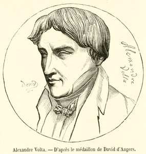 Alexandre Volta (gravura) de French School