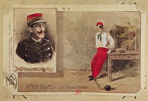 Alfred Dreyfus (1855-1935) como prisioneiro, 1894-1906 de French School
