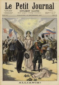 Aliança entre a França e a Rússia, 1897 de French School