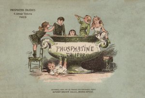 Alfabeto de Fosfatinas Falieres (cor litho) de French School