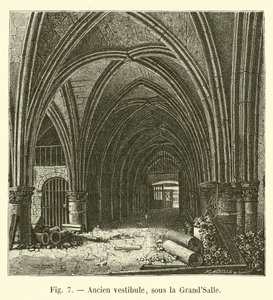 Vestíbulo antigo, sob o GrandSalle de French School